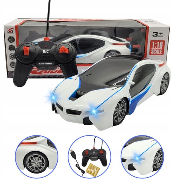 RC polisbil USB-laddare