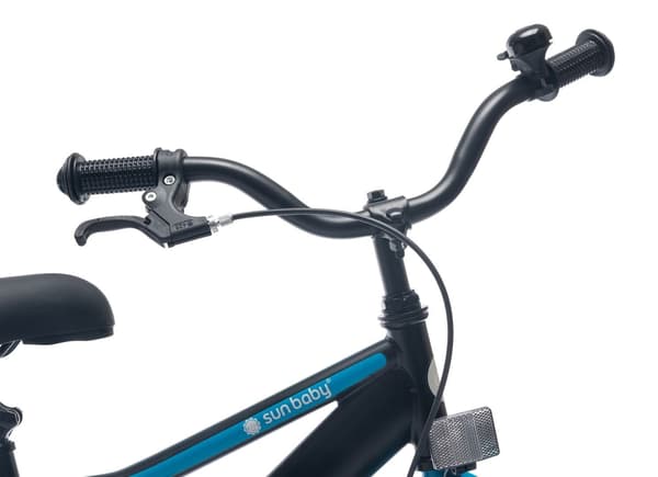 Drengecykel 14 tommer Tracker cykel neonblå