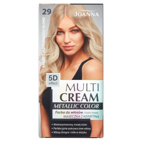JOANNA MULTI Metallicfärg 29 vit/ljus snöblå