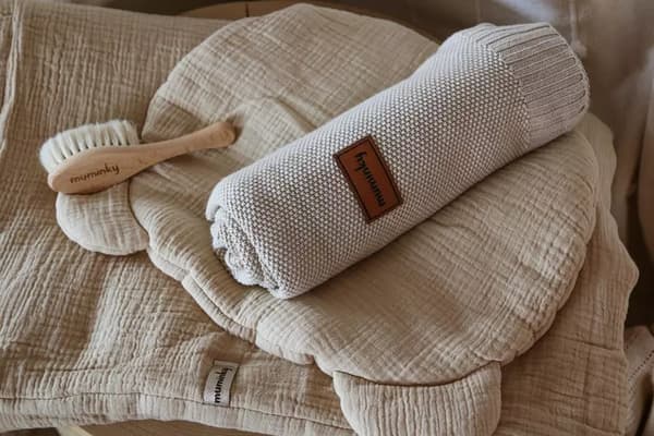 Musliininallekarhutyyny | Vaalea beige
