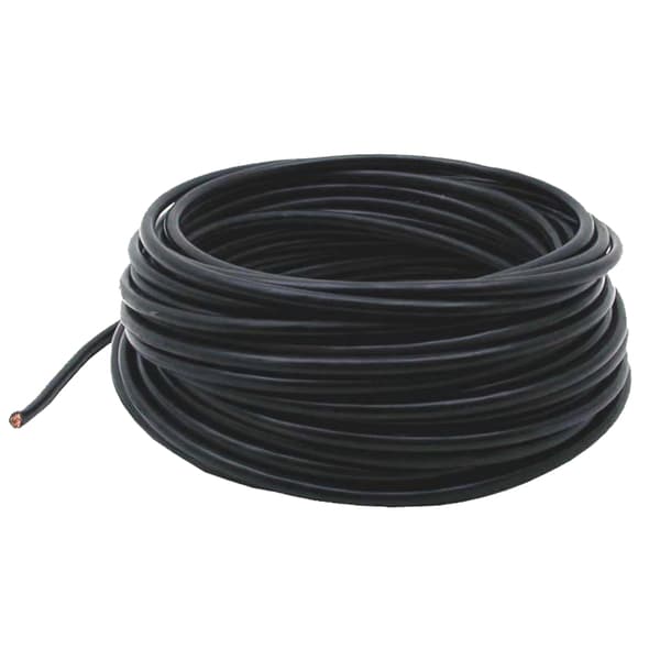 Kuparikaapeli musta 25mm² rulla 5m