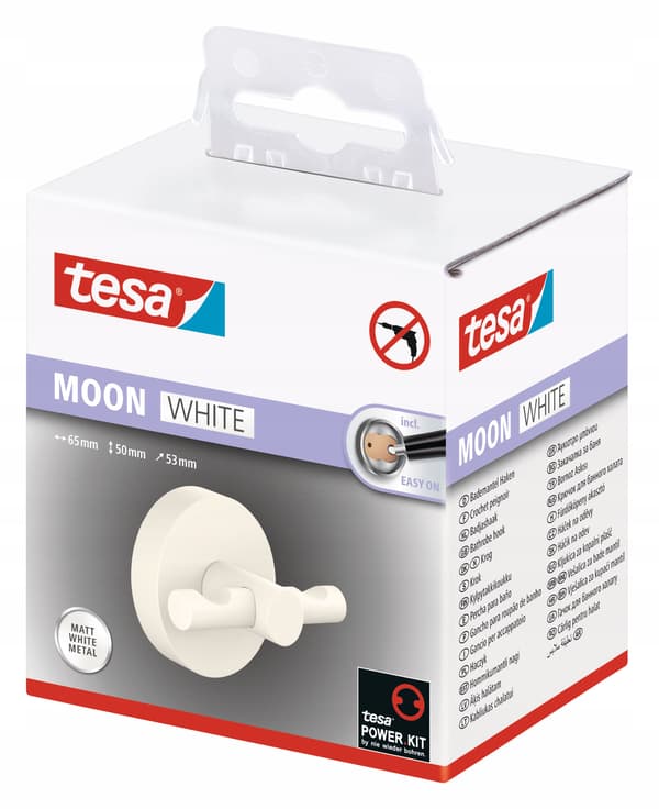 tesa Moon badrockshängare vit