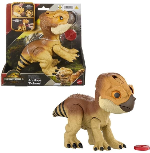 Jurassic World Aquilops interaktiv dinosaur