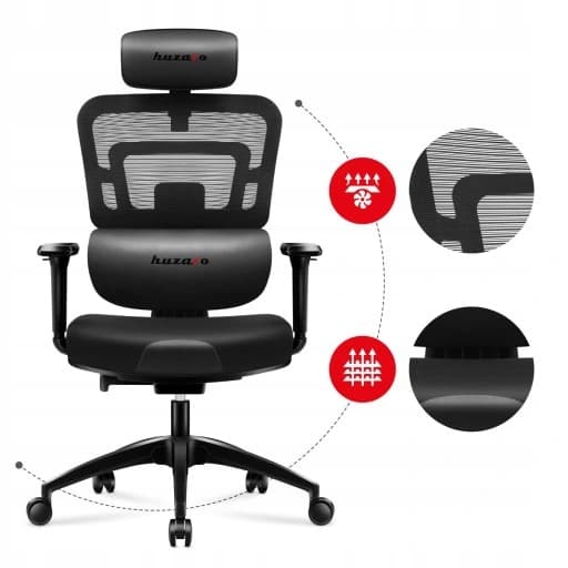 Huzaro Combat 7.0 Sort Gamingstol