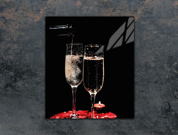 GLAS SKÆREBRÆT 45x52 VIN