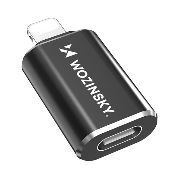 iPhone Lightning til USB-C adapter - sort