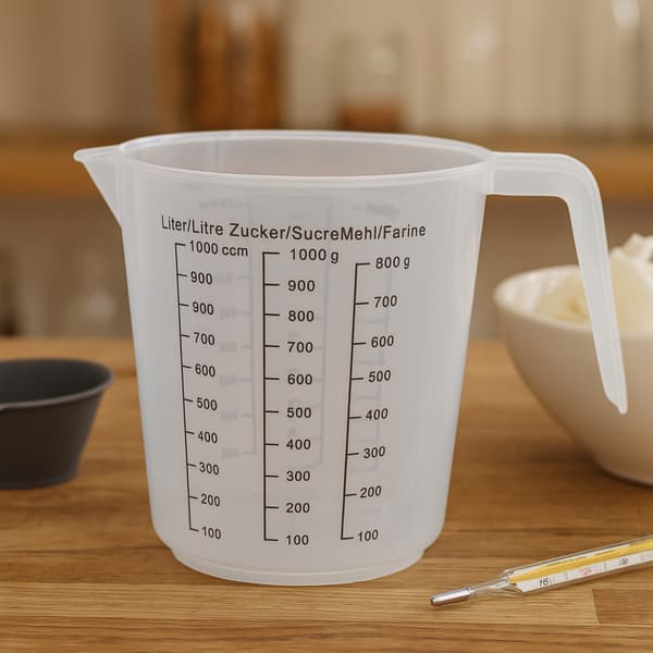 1000 ml målebæger til væske