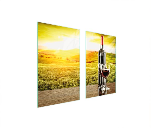 LASINEN SUOJALEVY LIEDELLE 75x52 VIINI