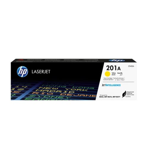 HP 201A (CF402A) tonerpatron, gul