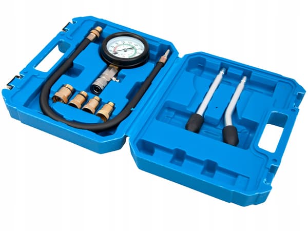 Falon-Tech FT4408 kompressionstrykmåler, manometer med 8 elektroder.