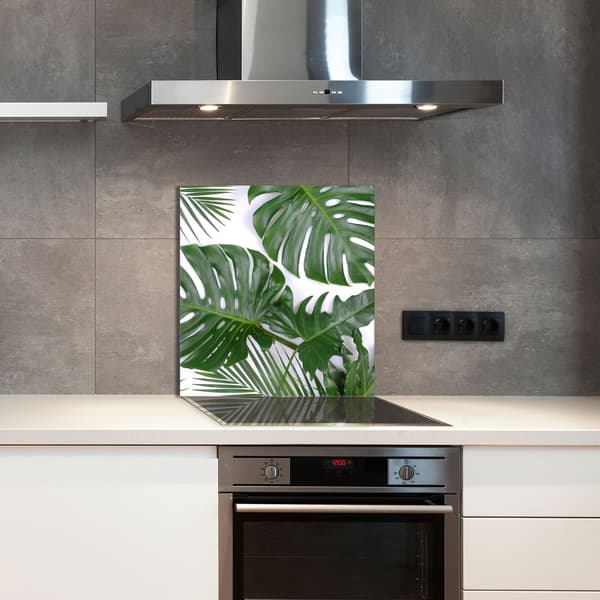 KEITTIÖN LASIPANEELI 60x65 Monstera