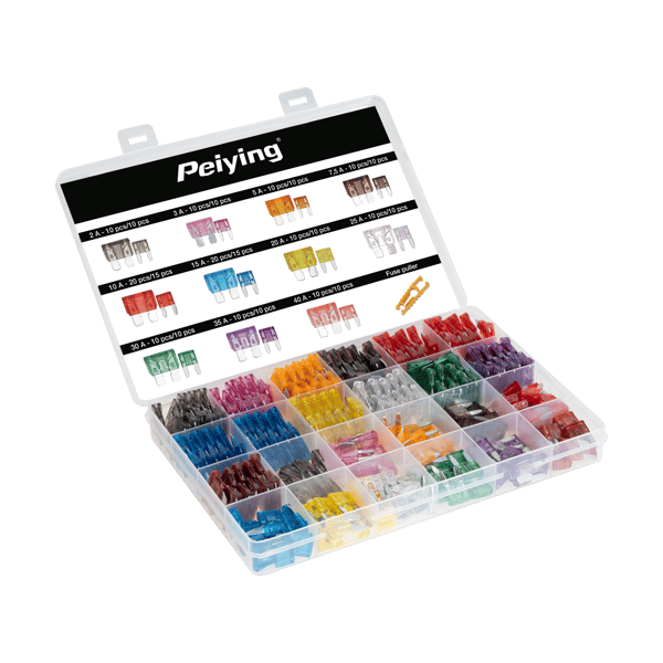 Bilsäkringar sortiment 250 st set
