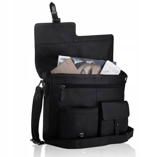 TBS-313 DDDM SORT CAMBRIDGE Herretaske +CERTIFIKAT