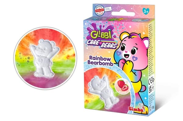 Glibbi Care Bears Regnbuebold Bamse