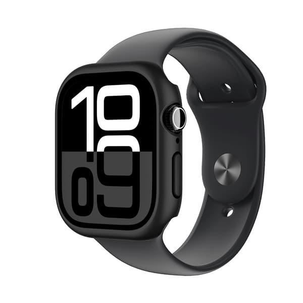 Apple Watch 46mm Minimal-urkasse - Sort