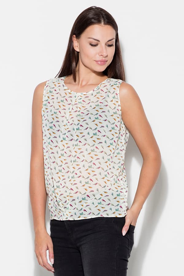 K139 bluse ecru M