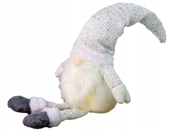 JULEGNOBE 45 cm, GLORIOUS WHITE, i vinterhue