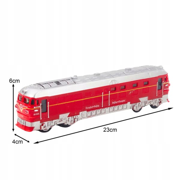 Klassisk LOKOMOTIV LYDE LYS effekter TOGMODEL 23 cm