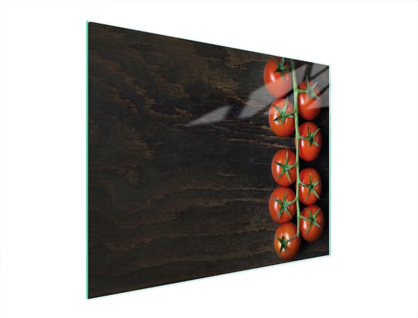 GLAS SKÆREBRÆT 52x40 TOMAT