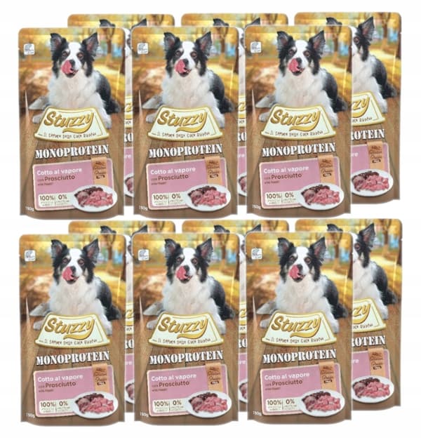 Våtfoder för hundar STUZZY G-F Monoprotein Skinka FLÄSK 12x150g