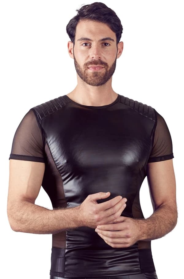 NEK Sort Herre Mat Mesh T-shirt M