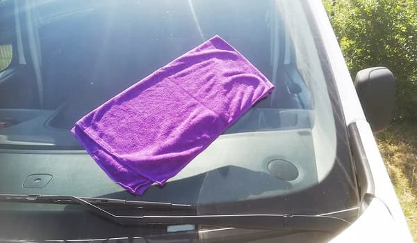 Mikrofiberhåndklæde til tørring af bil 50x100 superabsorberende