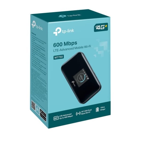 TP-Link M7750 HOTSPOT bærbar LTE-Advanced router