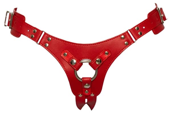 Bad Kitty Sexy Strap-On Sele Rød SL