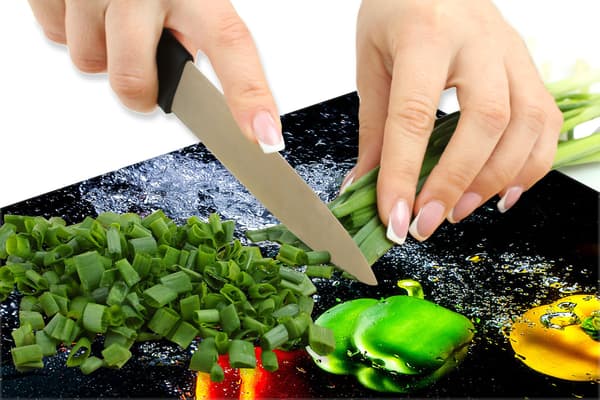 GLASPANEL TIL KØKKEN 60x65 Paprika