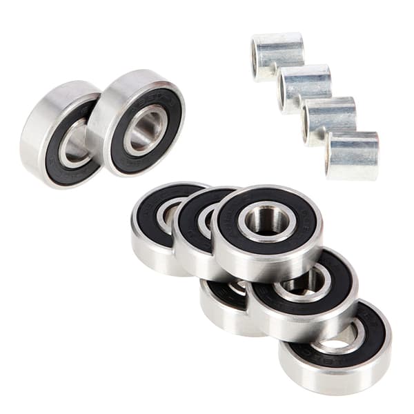 ABEC-9 RS GRAPHIT CHROME KULLAGER (8 st) METALLASK NILS EXTREME