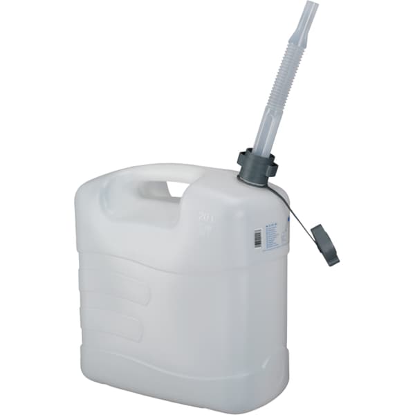 20L HDPE brændstofdunk med afløbsrør