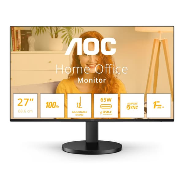 Aoc led‑skærm 27" q27b3cf2 100hz