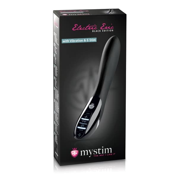 Mystim Electric Eric eStim Sort Elektrostimulationsvibrator