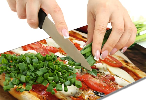GLAS SKÆREBRÆT 40x52 Pizza