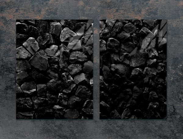 GLASBESKYTTELSESPLADE TIL KOMFUR 75x52 STEN