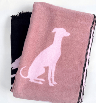 Bomuldstæppe IGGY Pink Lukier