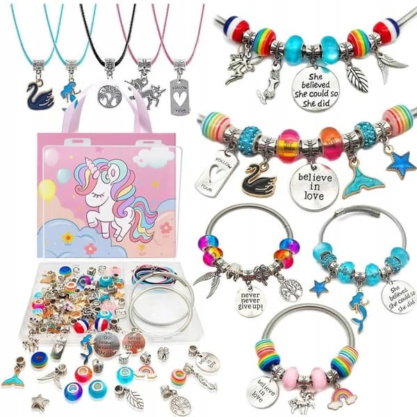PERLE- OG CHARMS-ARMBÅNDSSÆT