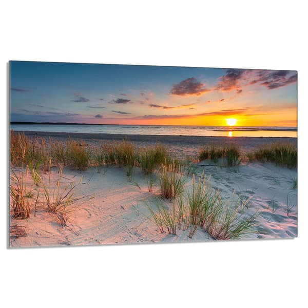Glasbeskytter til komfur 80x52 Beach