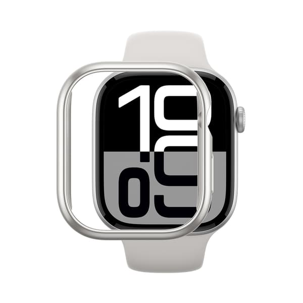Apple Watch 46mm Minimal Urkasse - Sølv