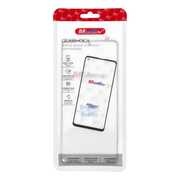 Snabb displayglas MUSTTBY med OCA til Samsung Galaxy S20 SM-G980