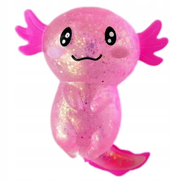 Anti-stress sensorisk tryckare söt leende AXOLOTL