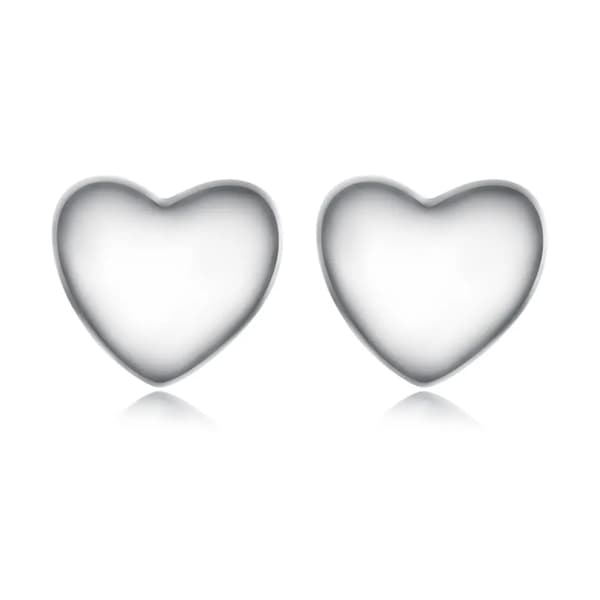 Pendientes de plata Pendientes de corazón Pendientes de plata 925