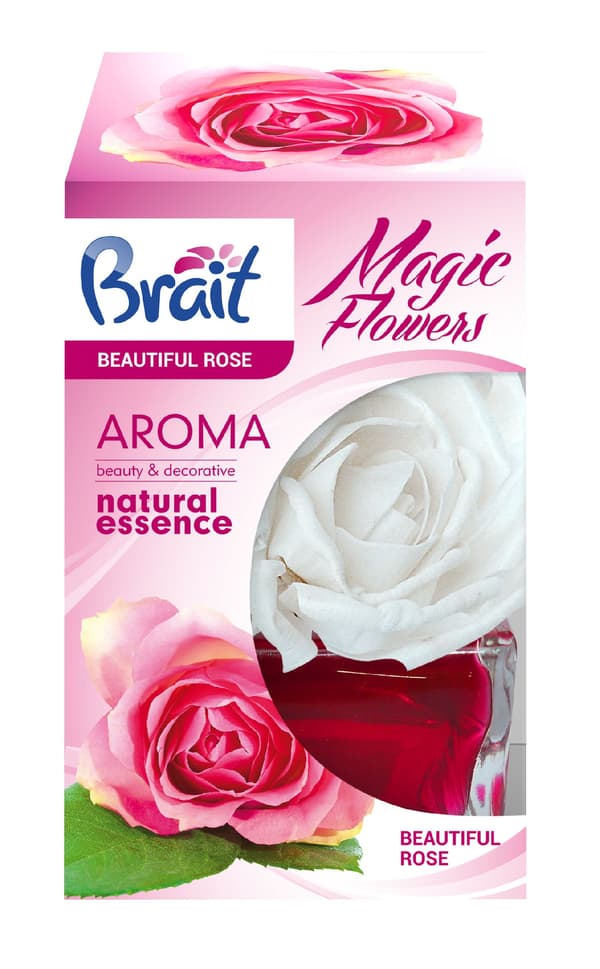 Brait Magic Flower Dekorativ Luftfräschare Vacker Ros 75ml