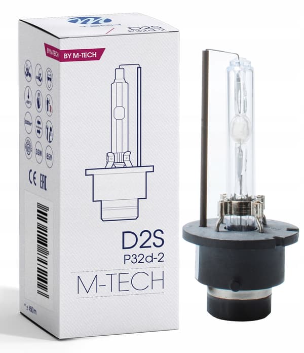 Ksenon D2S 6000K ksenonlamppu M-tech