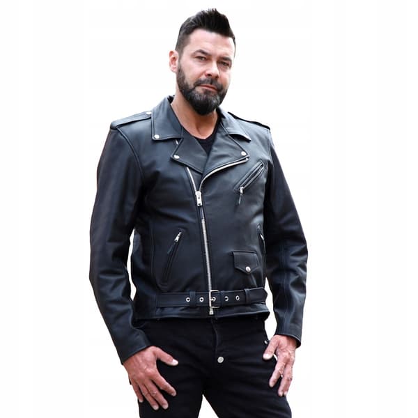 WOLF HERRBIKERJACKA 3XL