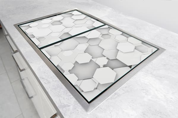 GLASSKYDDSPLÅT FÖR SPIS 90x52 MÖNSTER