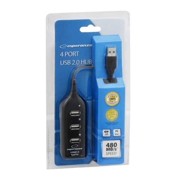 EA116 USB 2.0-hubb med 4 portar