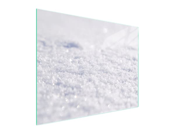 SKÄRBRÄDA I GLAS 52x40 VIT