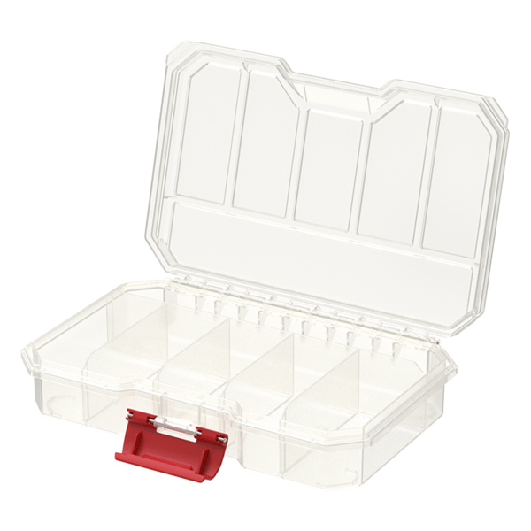 QBRICK REGULAR Organizer Compact M transparent verktygslåda