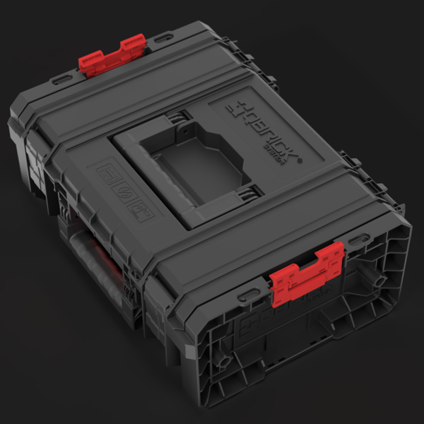 QBRICK SYSTEM PRO TechnicianCase2.0 sort værktøjskasse 12 l